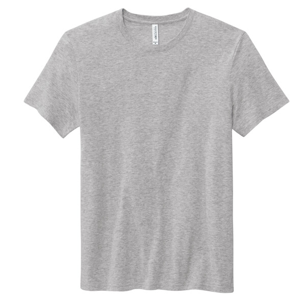 Custom No Minimum Volunteer Knitwear Daily Tee VL45 Front View