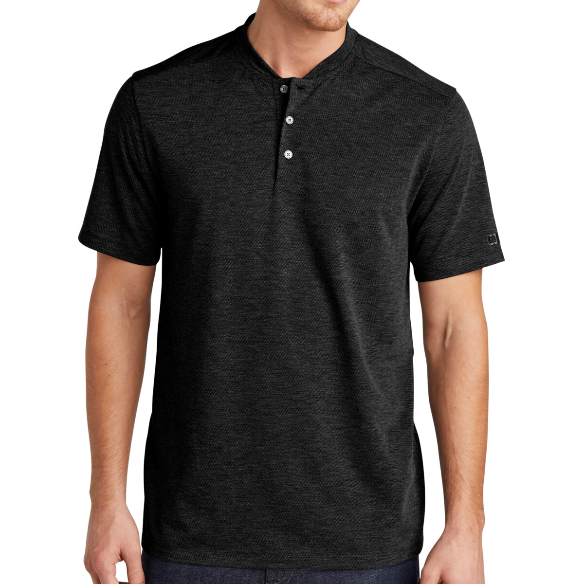 No Minimum Custom Logo OGIO Evolution Henley OG148 Front