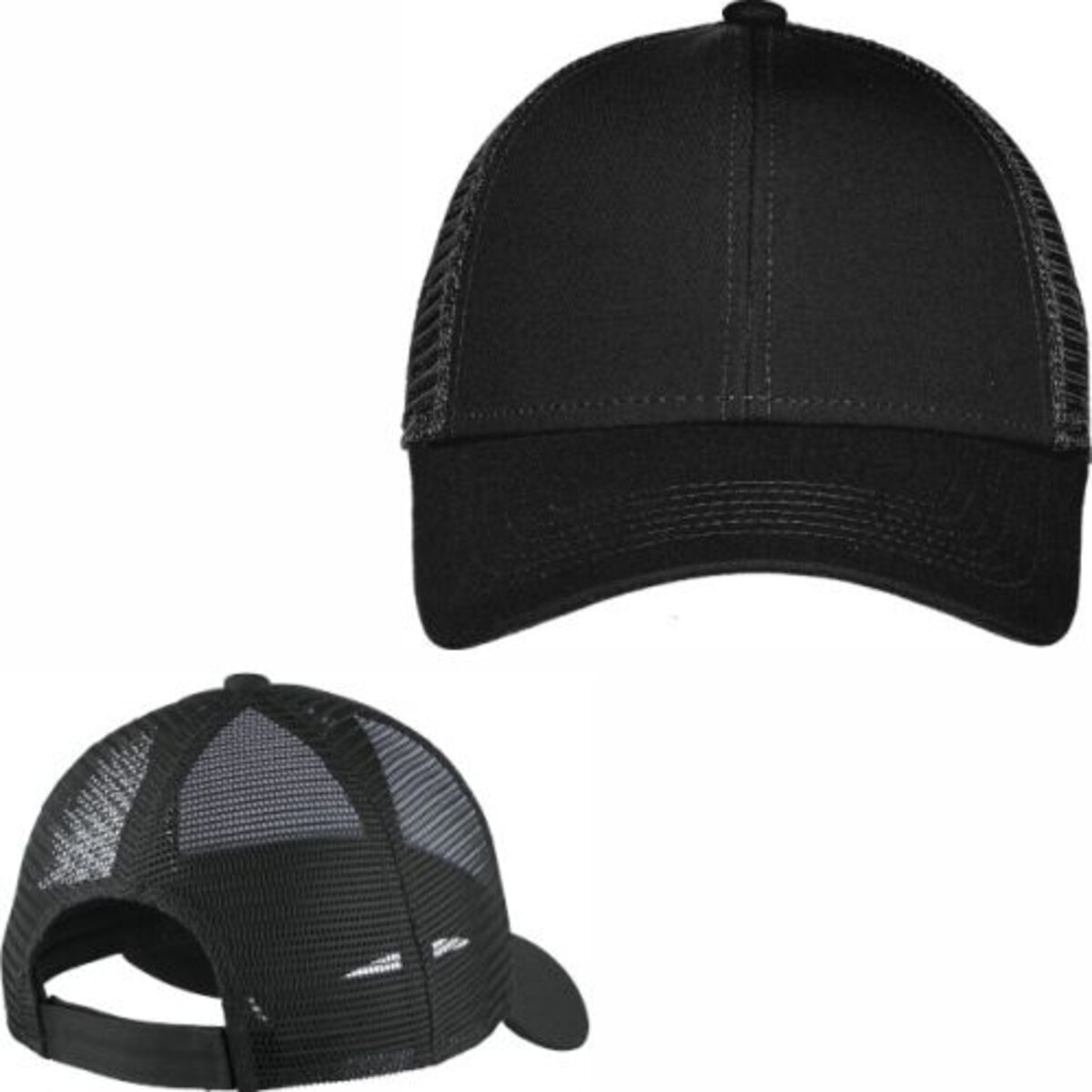 No Minimum Custom Logo Port Authority Adjustable Mesh Back Cap C911 Front