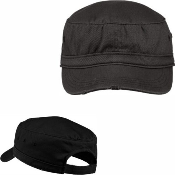 Custom No Minimum District Distressed Military Hat DT605 Combination View