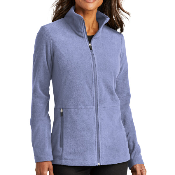 Custom No Minimum Port Authority Ladies Accord Microfleece Jacket L151 Front View