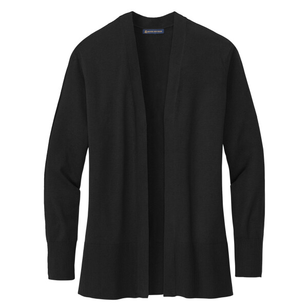 Custom No Minimum Brooks Brothers Women's Cotton Stretch Long Cardigan Sweater BB18403 Front View