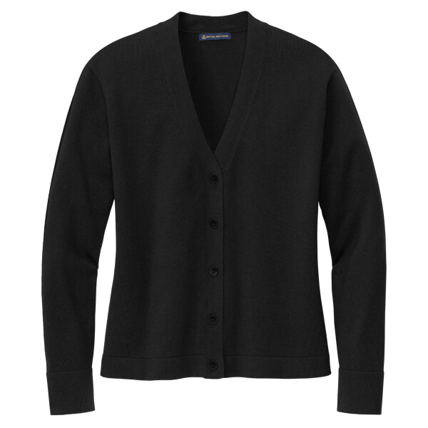 Custom No Minimum Brooks Brothers Women's Cotton Stretch Cardigan Sweater BB18405 Front View