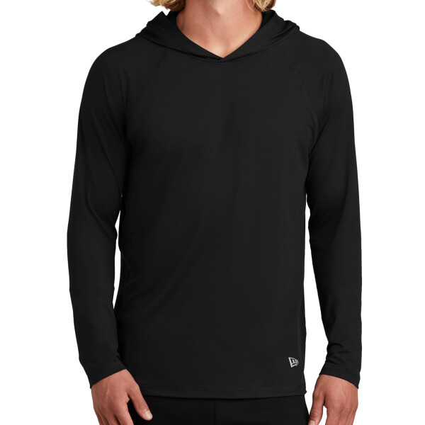 Custom No Minimum New Era Power Long Sleeve Hoodie NEA229 Front View