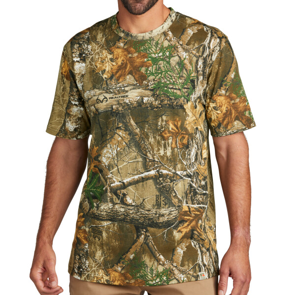 Custom No Minimum Russell Outdoors Realtree Tee RU100 Front View