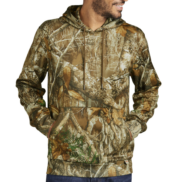Custom No Minimum Russell Outdoors Realtree Pullover Hoodie RU400 Front View