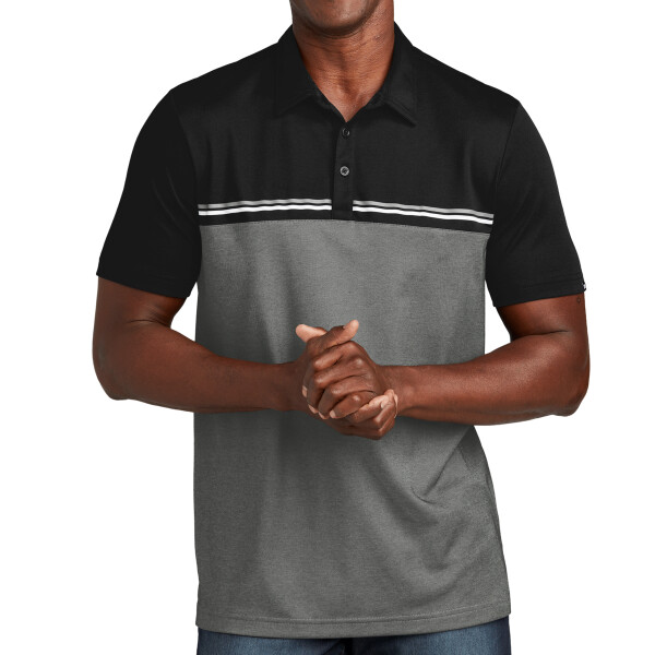 Custom No Minimum Travis Mathew Sunset Blocked Polo TM1MY401 Front View