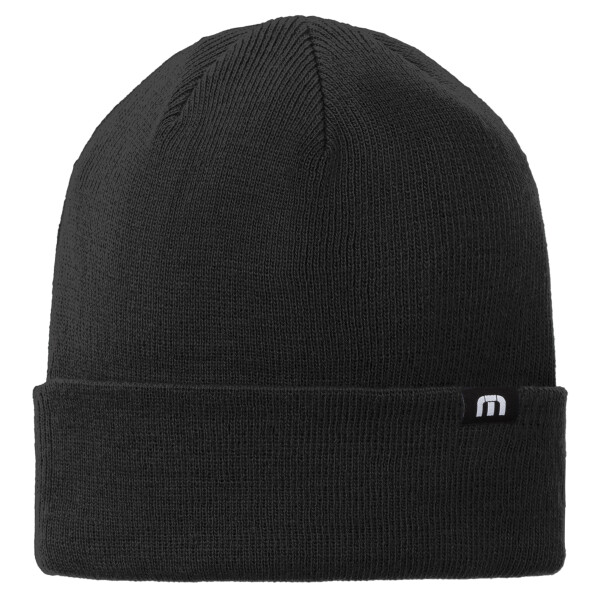 Custom No Minimum Travis Mathew Solid Cuffed Beanie TM1MY394 Front View