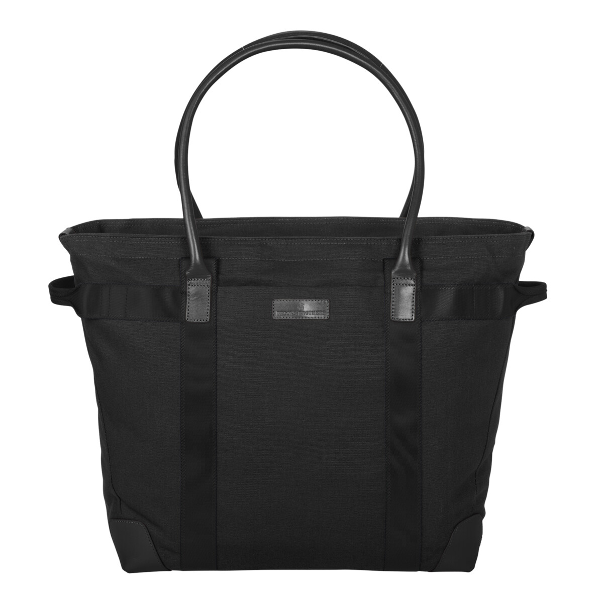 Custom No Minimum Brooks Brothers Wells Laptop Tote BB18840 Front View