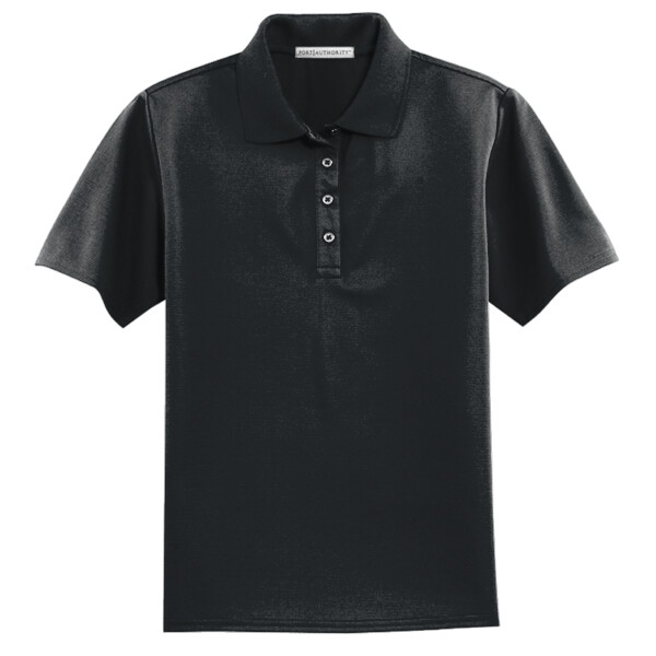 Custom No Minimum Port Authority Ladies Dry Zone Ottoman Polo L525 Front View