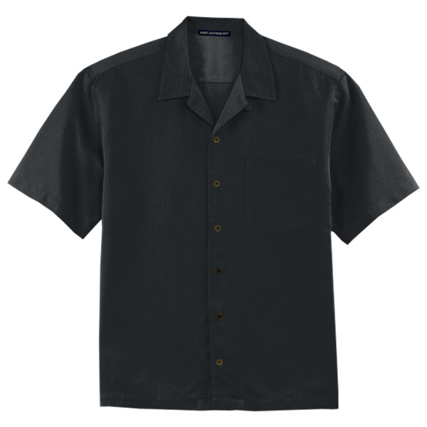 Custom No Minimum Port Authority Easy Care Camp Shirt S535 Front View