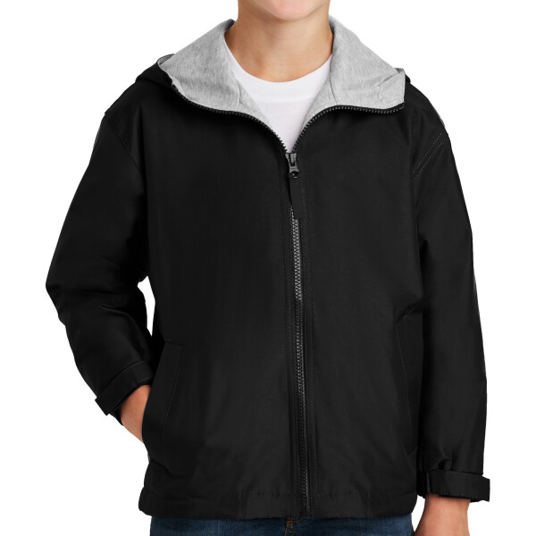Custom No Minimum Port Authority Youth Team Jacket YJP56 Front View