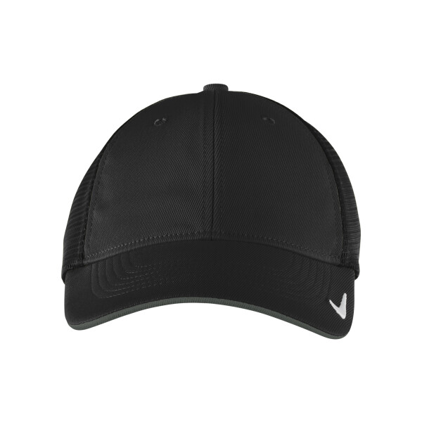 No Minimum Custom Logo Nike Stretch to Fit Mesh Back Cap NKFB6448 Front View