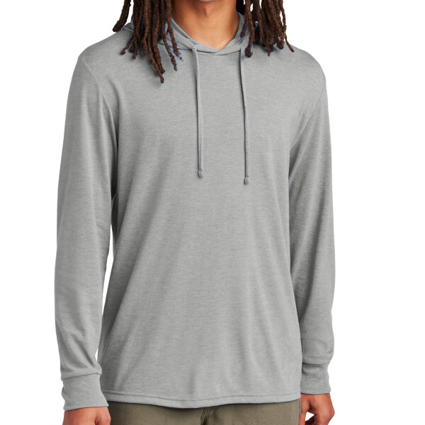 Custom No Minimum Allmade Unisex Tri Blend Hoodie Tee AL6003 Front View