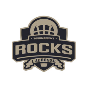 Rocks Tournament Lacrosse Logo Template Thumbnail