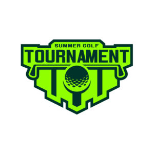Tournament Summer golf logo template Thumbnail