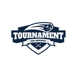 Tournament Ice Hockey logo template 02 Thumbnail