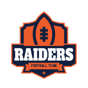 Raiders Football Team logo template Thumbnail