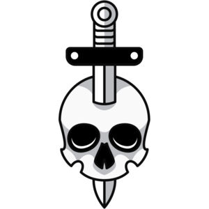 Elements Skull logo template 07 Thumbnail