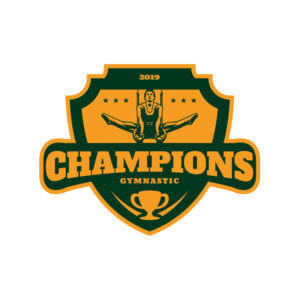 Champions Gymnastic logo template Thumbnail