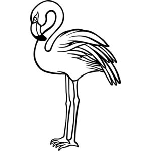Flamingo   Clipart 1 Thumbnail