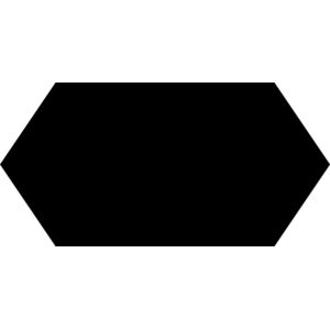 Horizontal Hexagon Label Thumbnail