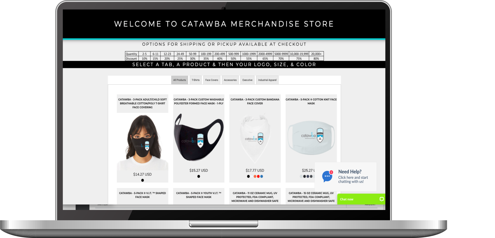 sample company employee ordering portal store