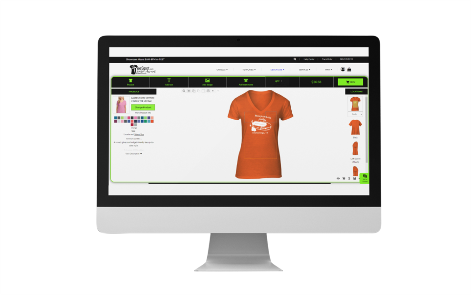 The Tee Spot Free Design Services