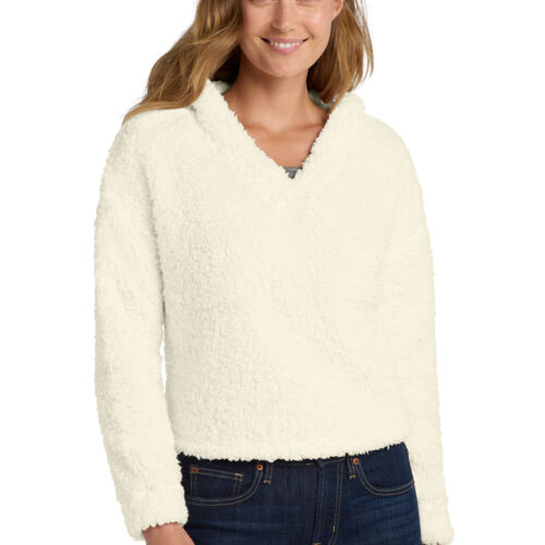 Ladies Cozy Fleece Hoodie Thumbnail