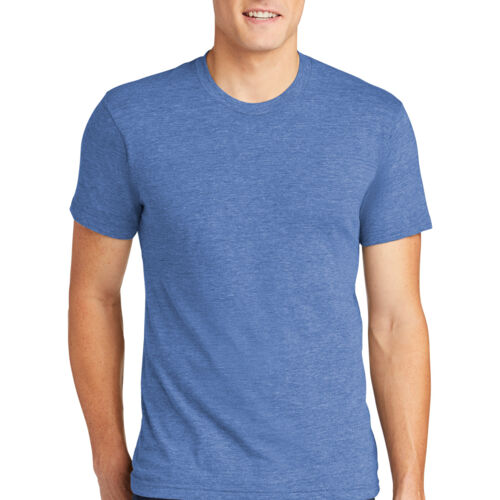Tri Blend Short Sleeve Track T Shirt Thumbnail