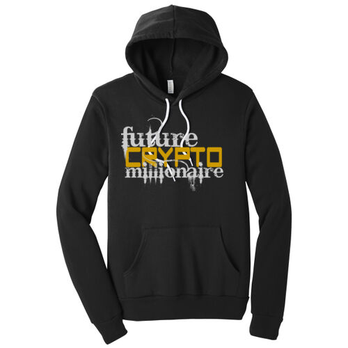 Future Crypto Millionaire customizable - Unisex Sponge Fleece Pullover Hoodie Thumbnail
