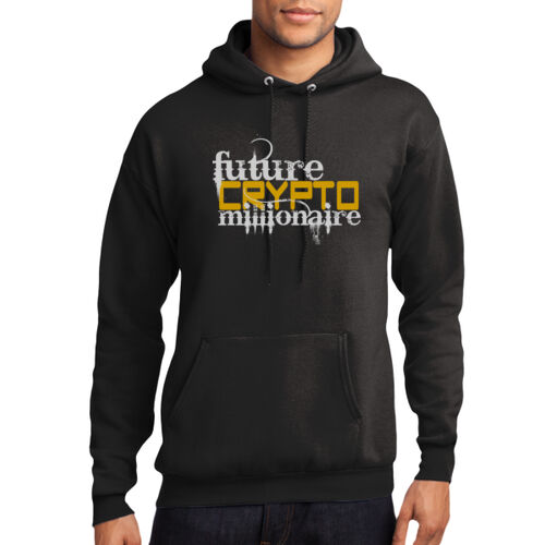 Future Crypto Millionaire customizable - Core Fleece Pullover Hooded Sweatshirt Thumbnail