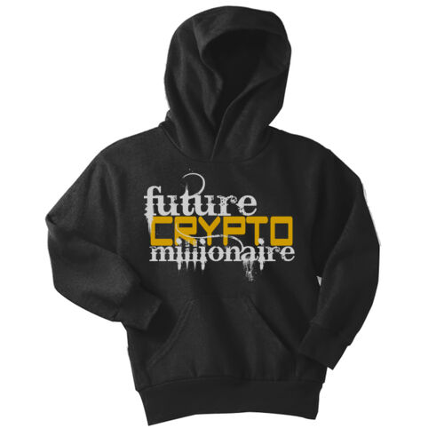 Future Crypto Millionaire customizable - Youth Core Fleece Pullover Hooded Sweatshirt Thumbnail