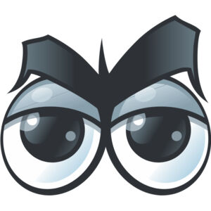 Cartoon Angry Eyes 4 Thumbnail