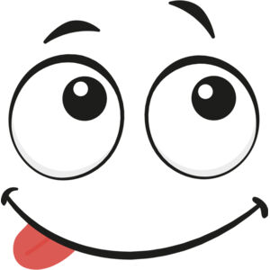 Cartoon Happy Tongue Face 6 Thumbnail