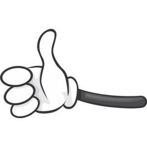 Cartoon Hand Thumbs Up 1 Thumbnail