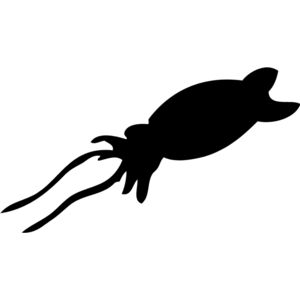 Squid Silhouette 5 Thumbnail
