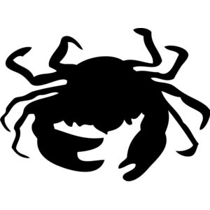 Crab Silhouette 3 Thumbnail