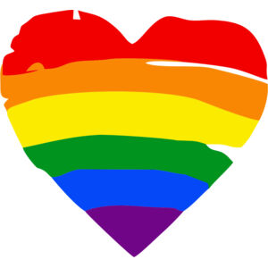 LGBT Gay Pride Rainbow Heart 2 Thumbnail