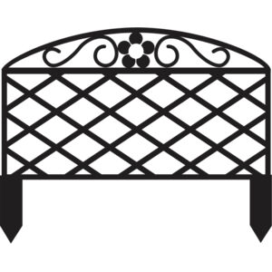 Garden Fence Silhouette 1 Thumbnail