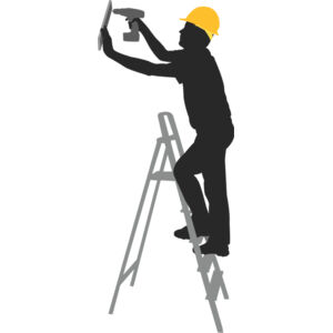 Construction Worker Silhouette 13 Thumbnail