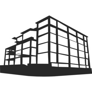 Under Construction Building Silhouette 1 Thumbnail
