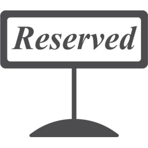Reservation Sign 1 Thumbnail