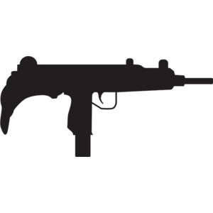 Assault Rifle Gun Silhouette 10 Thumbnail