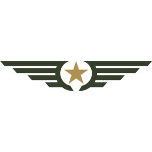 Military Star Wings Emblem 4 Thumbnail