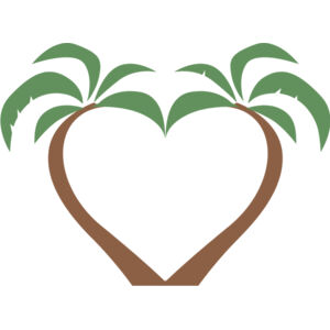 Summer Palm Tree Heart 1 Thumbnail