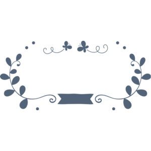 Floral Wedding Wreath Butterfly Ribbon 1 Thumbnail