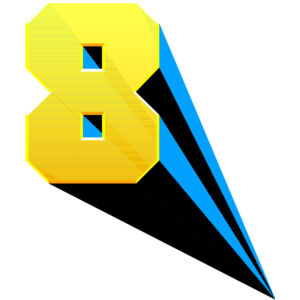 Superhero Comic Book Eight 8 Thumbnail