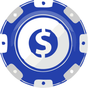 Dollar Sign Poker Chip 1 Thumbnail