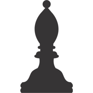 Bishop Chess Piece Silhouette 1 Thumbnail